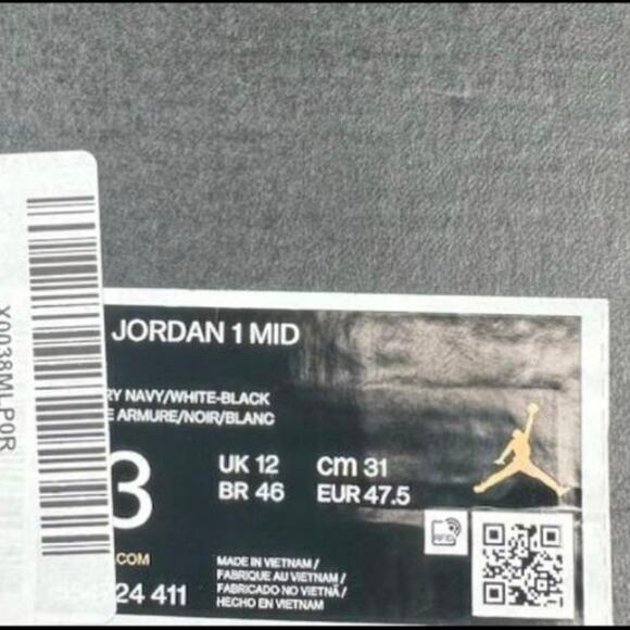 Nike Air Jordan 1 Mid sneakers in the \